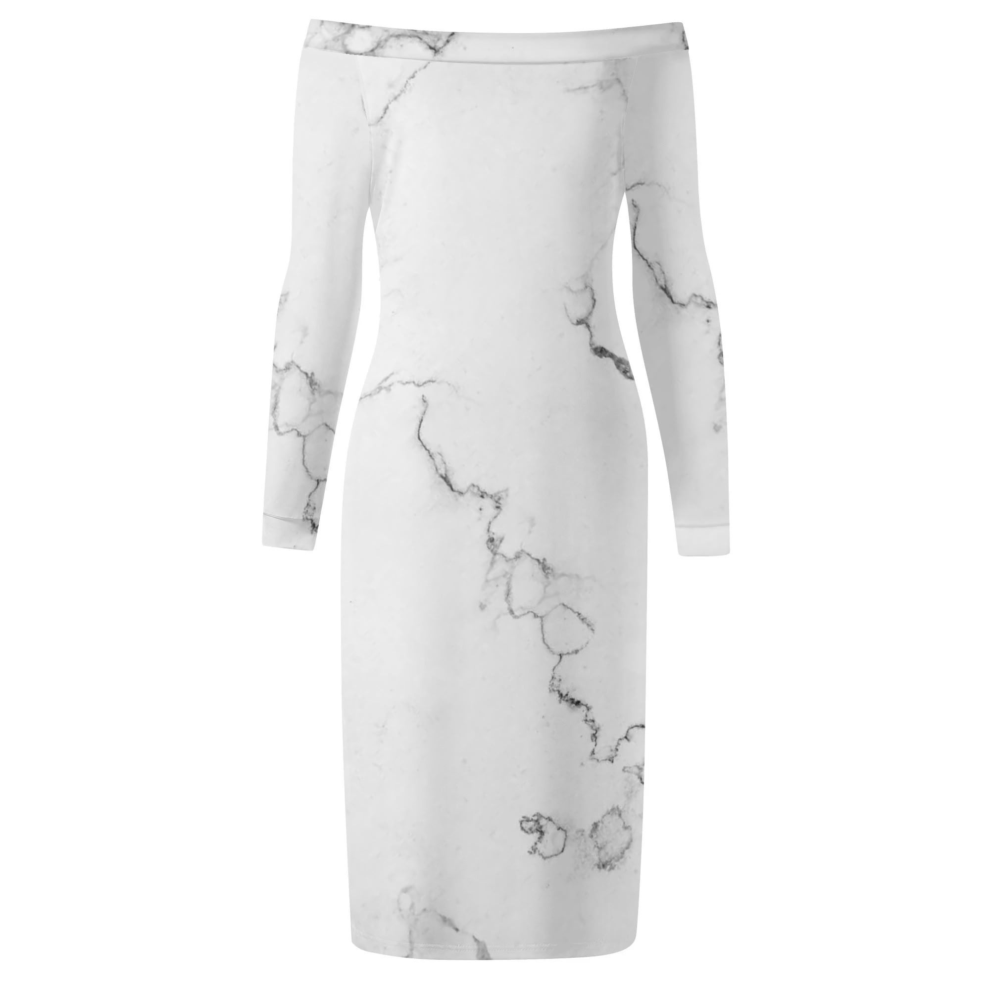 Abito elegante da donna a maniche lunghe - immagine 5