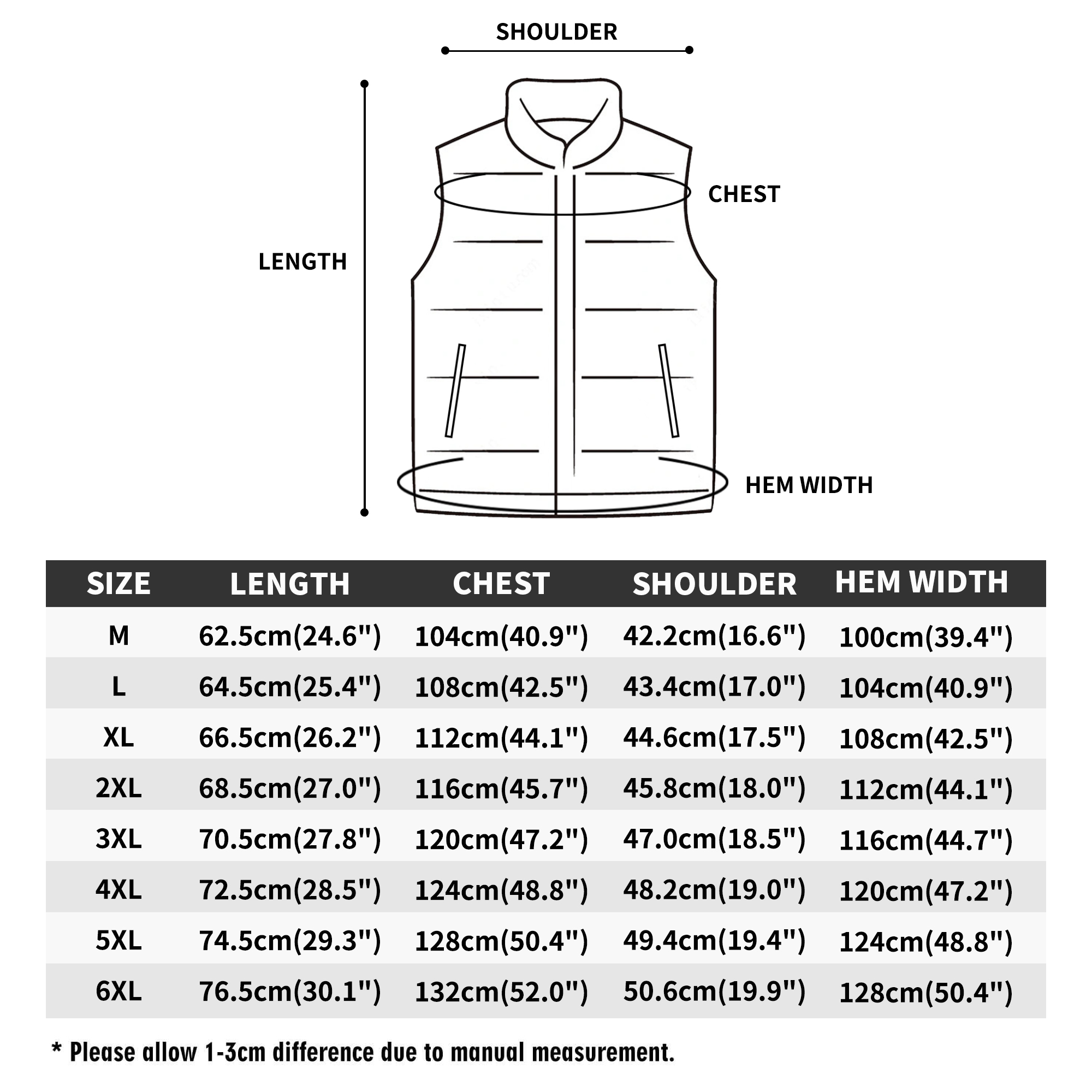 Gilet imbottito unisex - immagine 7